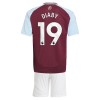 Oficiální Fotbalový Dres Aston Villa Diaby 19 Domácí 2024-25 pro Děti